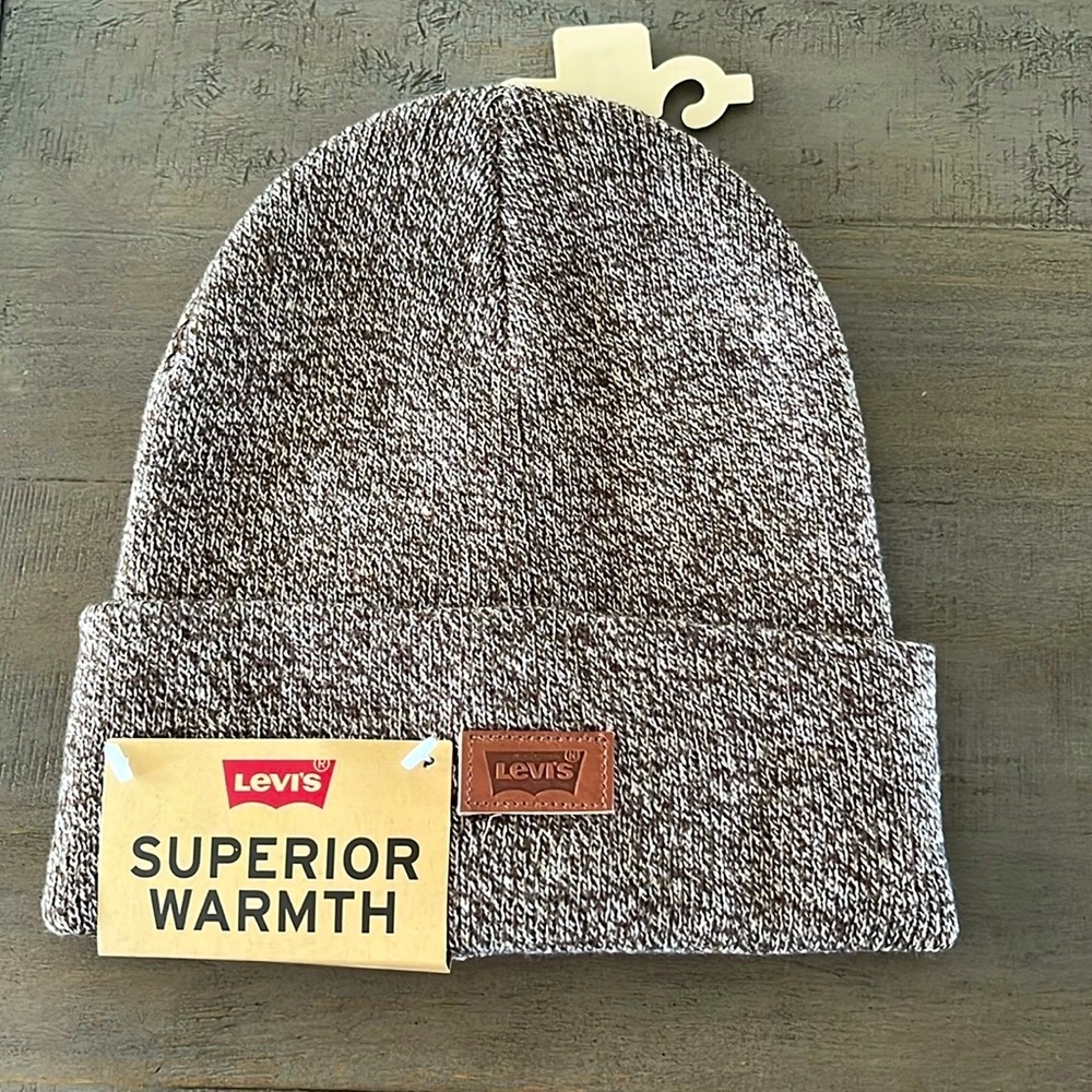 Levi’s Marl Brown Beanie